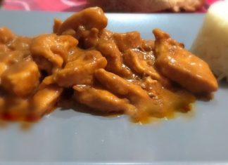 Pollo alla paprika con riso basmati