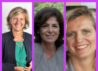 3 donne che si dividono tra carriera e maternità